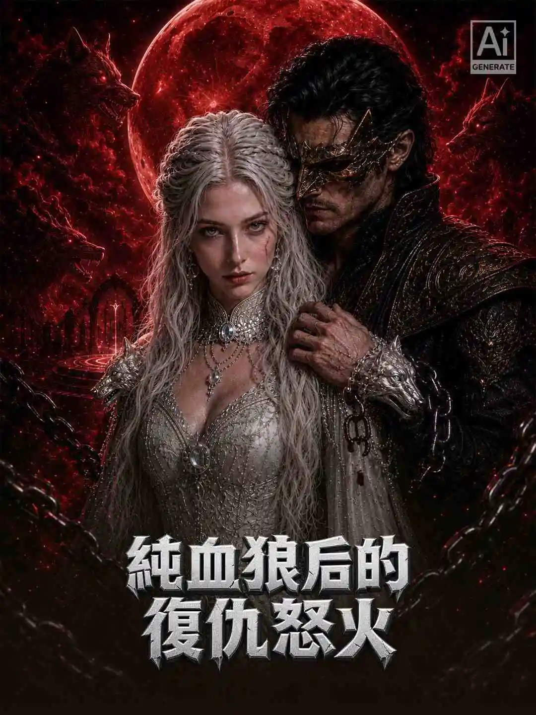 純血狼后的復仇怒火 short drama poster