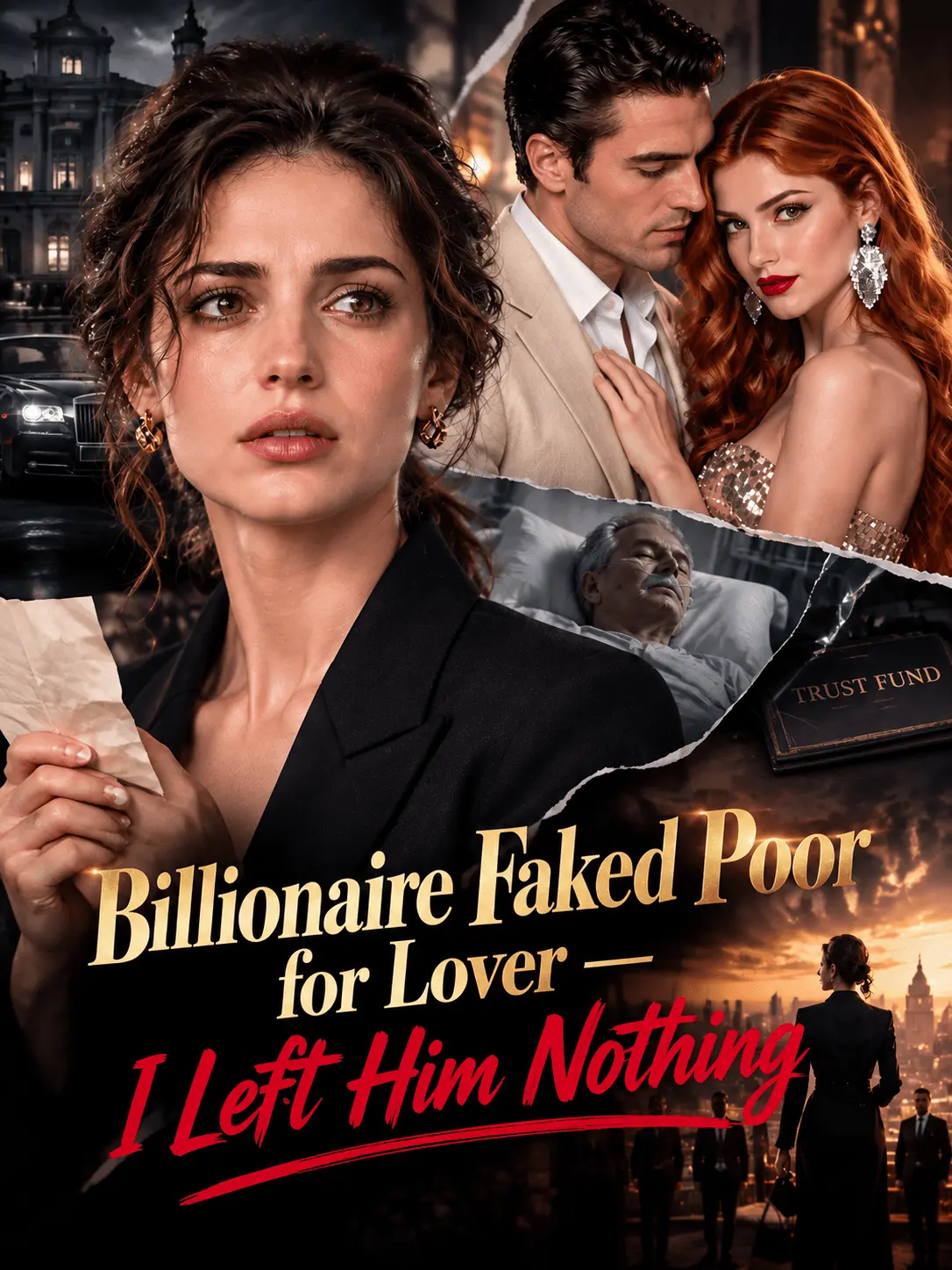 Billionaire Faked Poor for Lover — I Left Him Nothing short drama poster