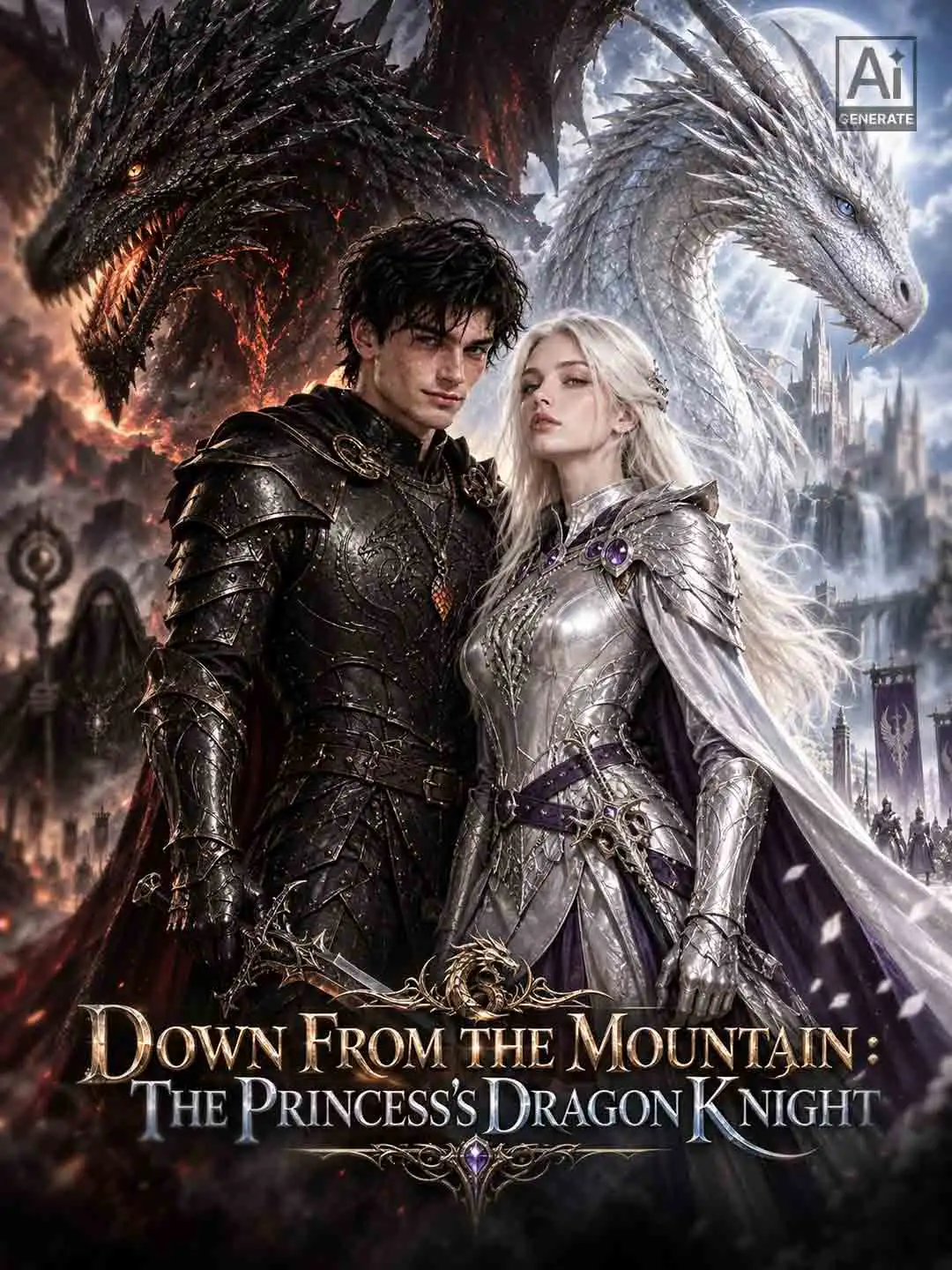 Down From the Mountain：The Princess's Dragon Knight short drama poster