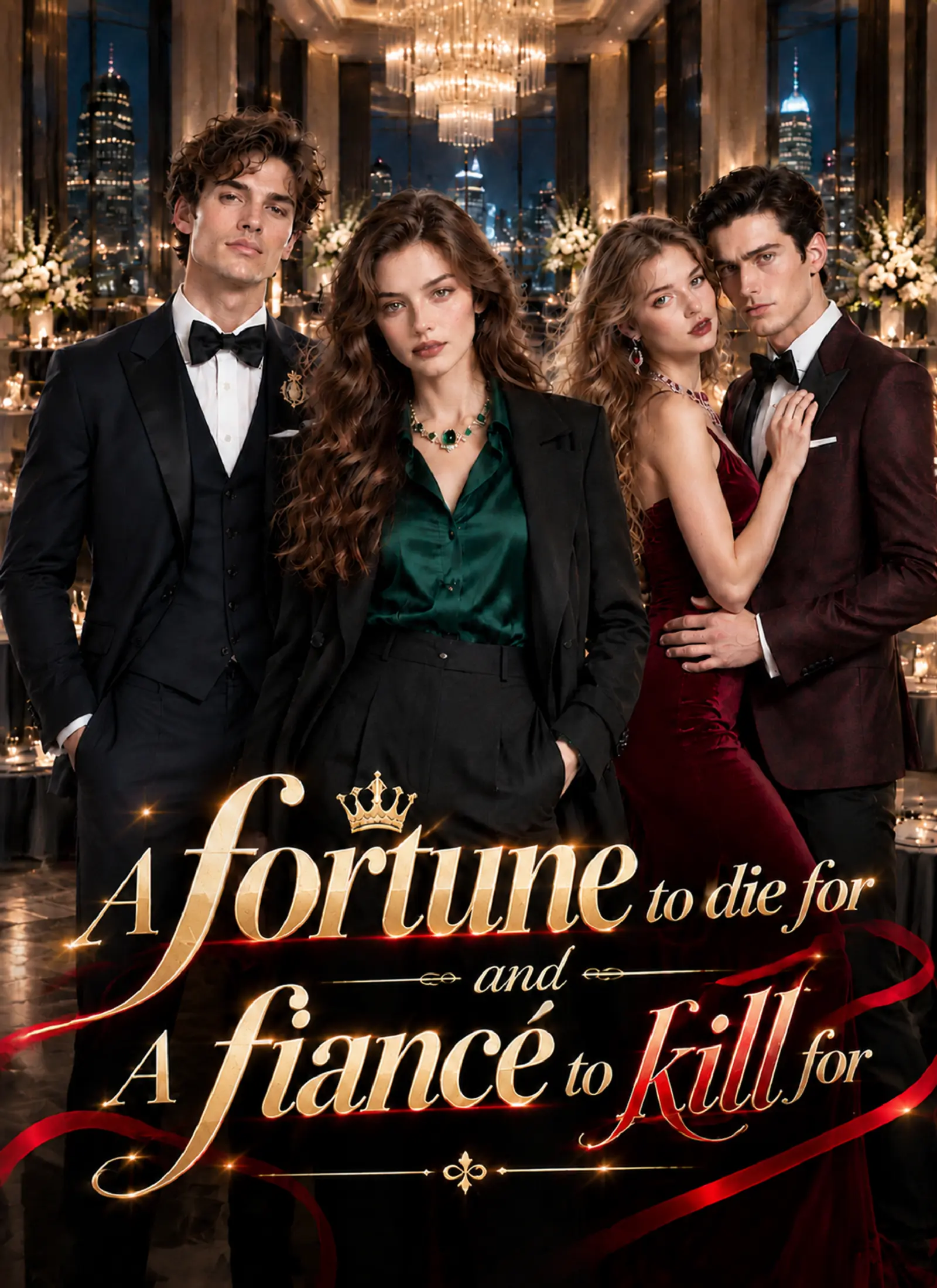 A fortune to die for, and A fiancé to kill for short drama poster