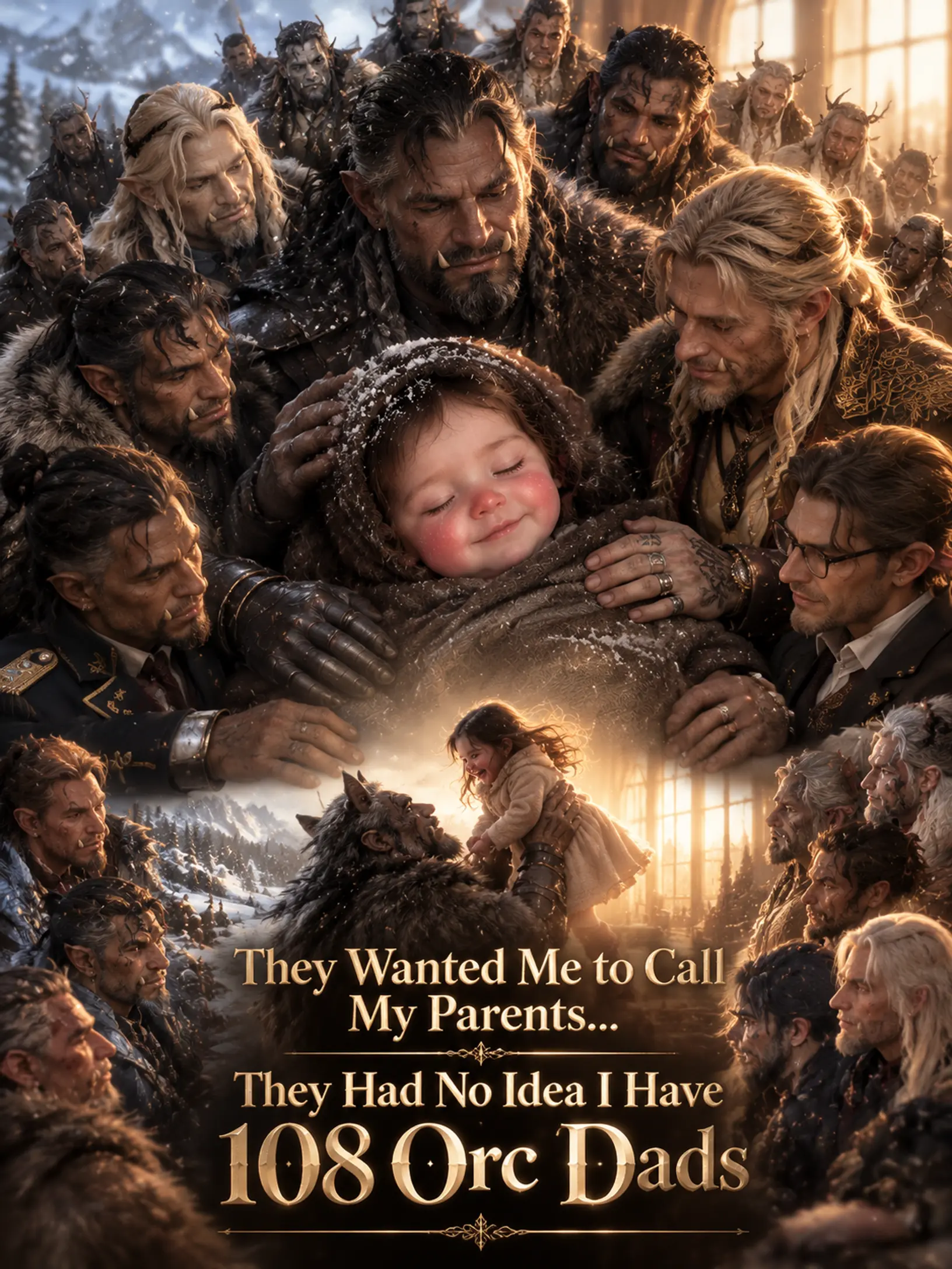 They Wanted Me to Call My Parents… They Had No Idea I Have 108 Orc Dads short drama poster