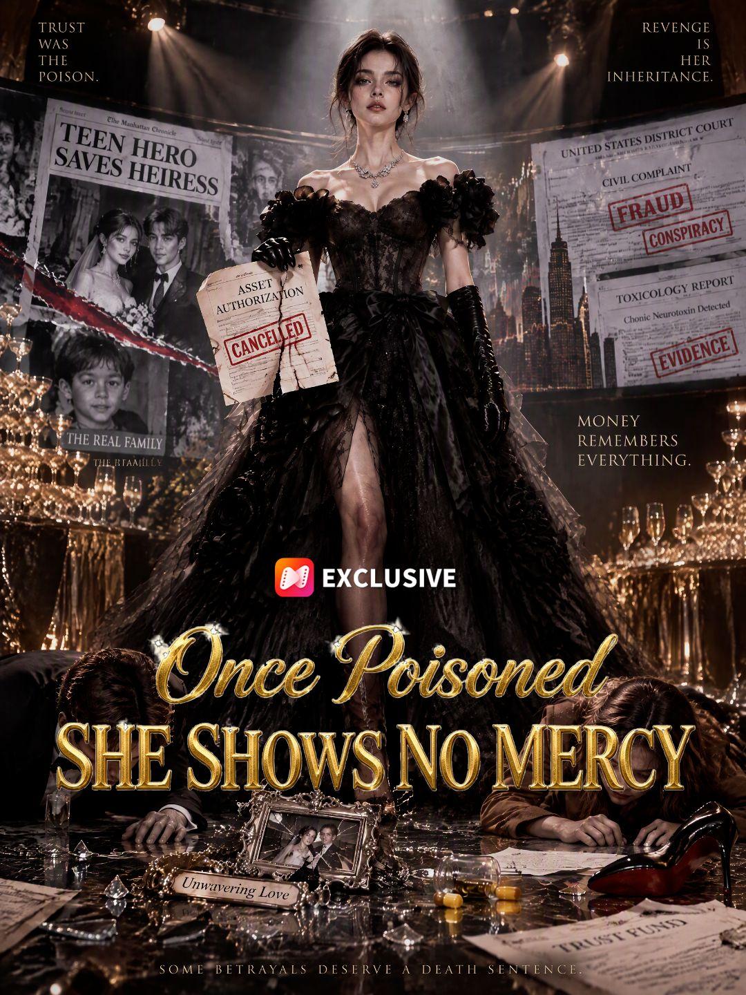 Once Poisoned, She Shows No Mercy short drama poster