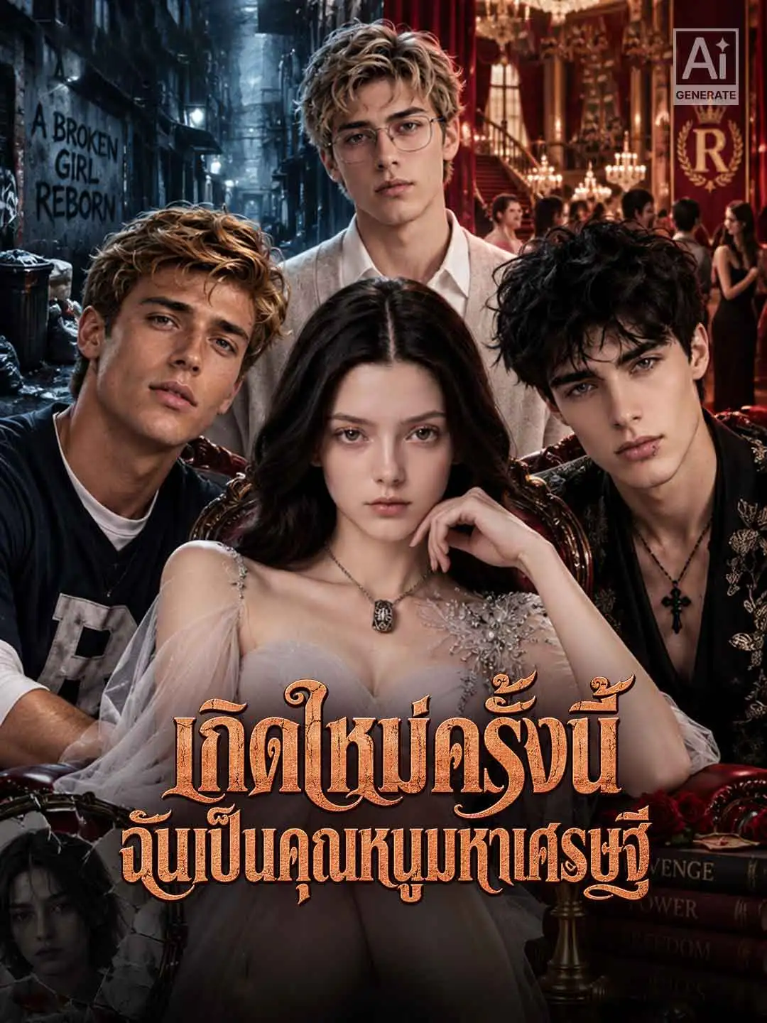 เกิดใหม่ครั้งนี้ ฉันเป็นคุณหนูมหาเศรษฐี short drama poster