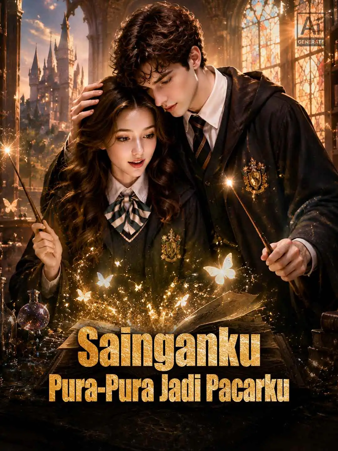 Sainganku Pura-Pura Jadi Pacarku short drama poster