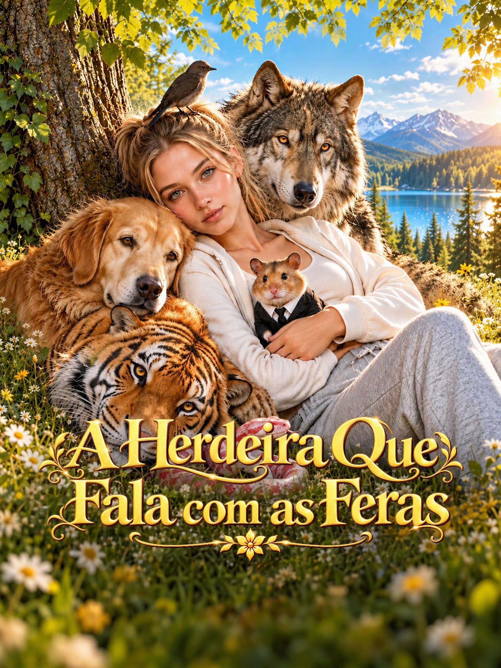 A Herdeira Que Fala com as Feras short drama poster