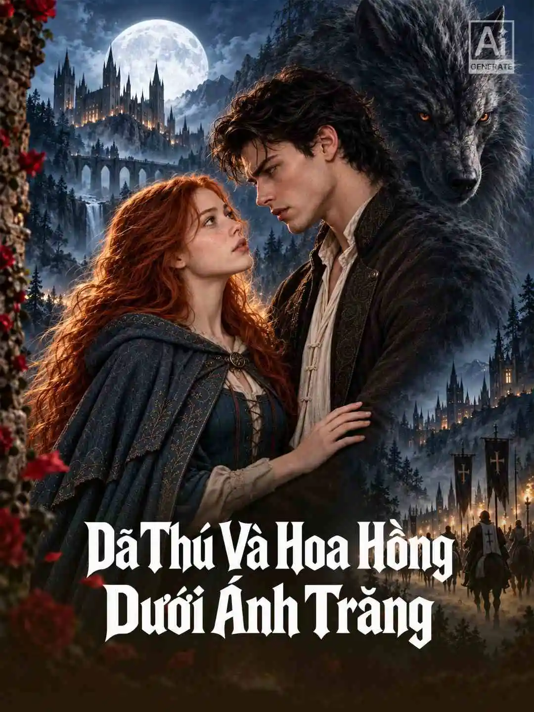 Dã Thú Và Hoa Hồng Dưới Ánh Trăng short drama poster
