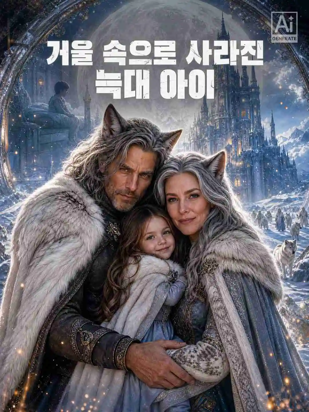 거울 속으로 사라진 늑대 아이 short drama poster