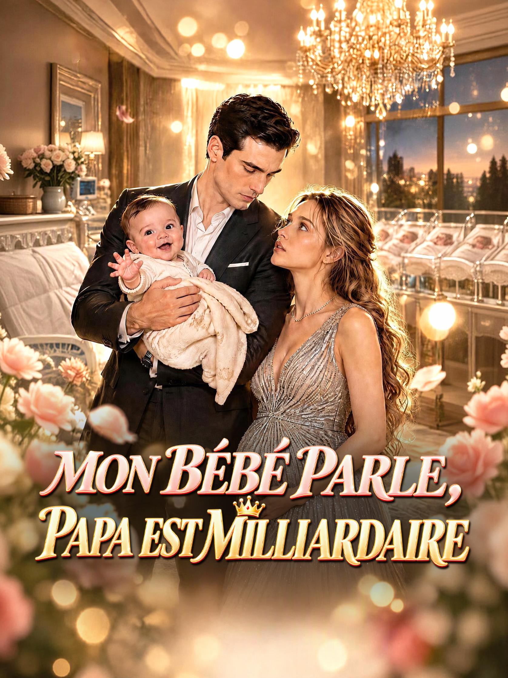 MON BÉBÉ PARLE, PAPA EST MILLIARDAIRE short drama poster