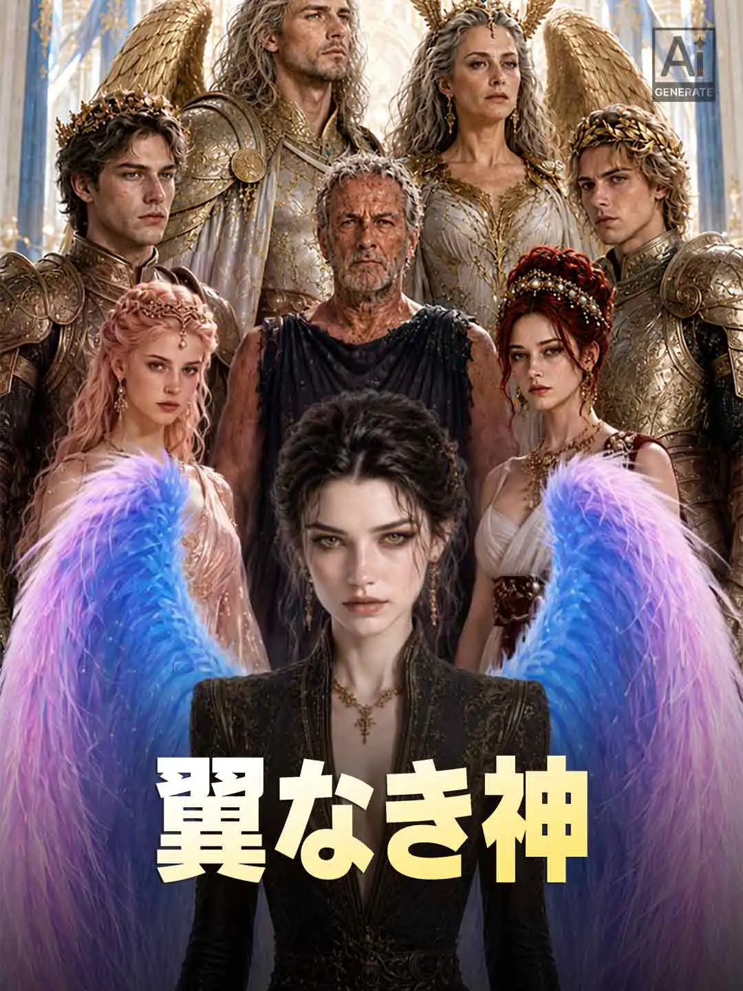 翼なき神 short drama poster