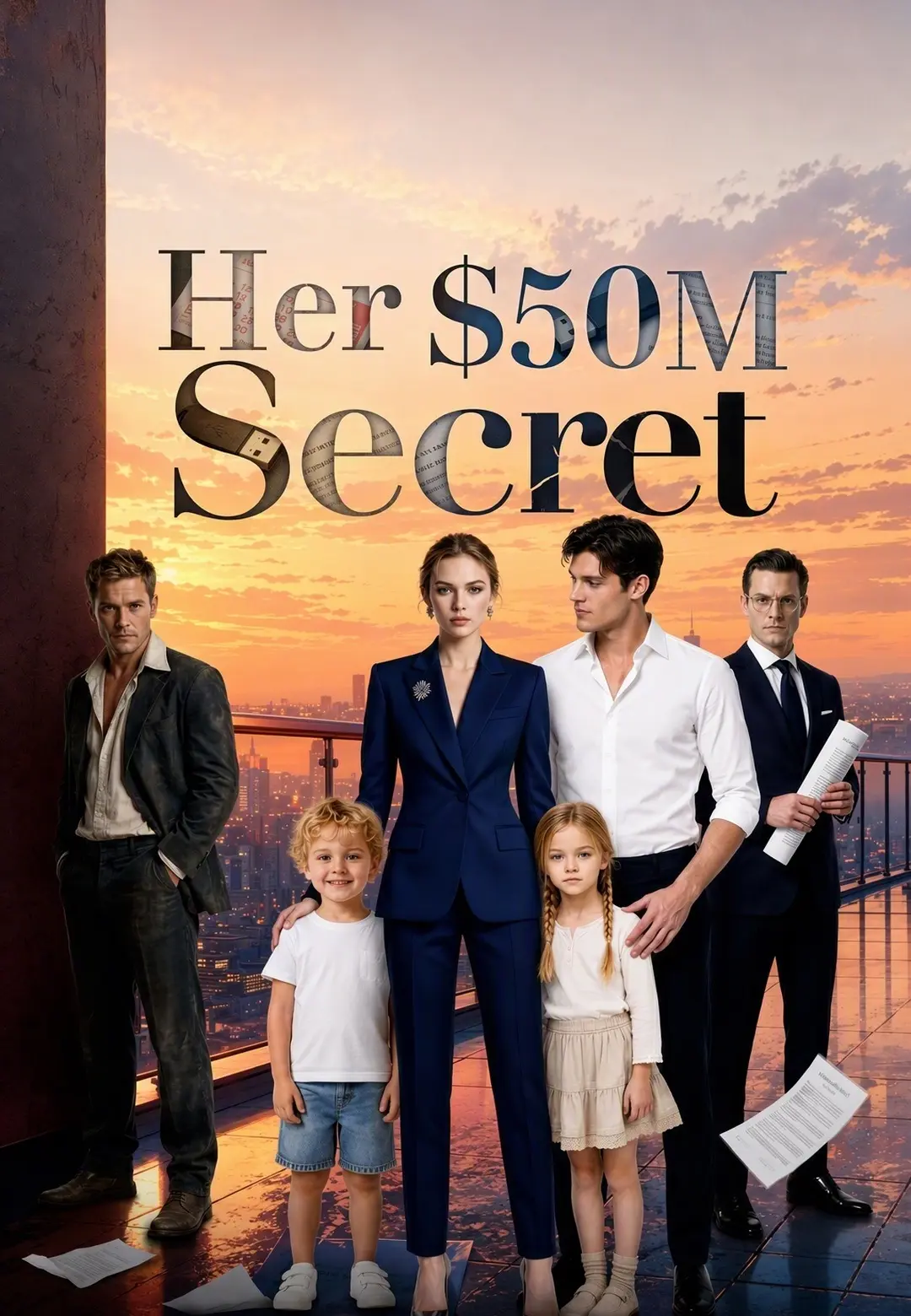 Her $50M Secret short drama poster