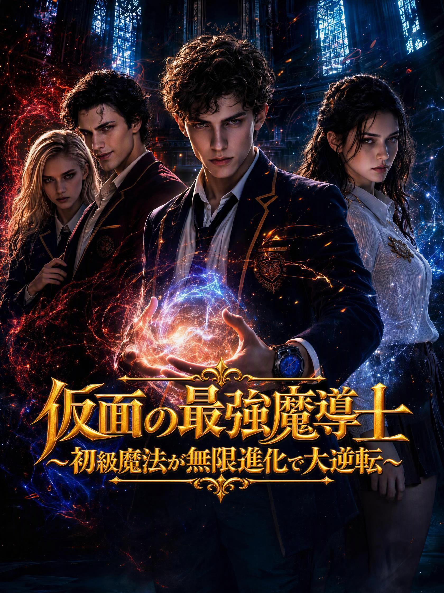 仮面の最強魔導士～初級魔法が無限進化で大逆転～ short drama poster