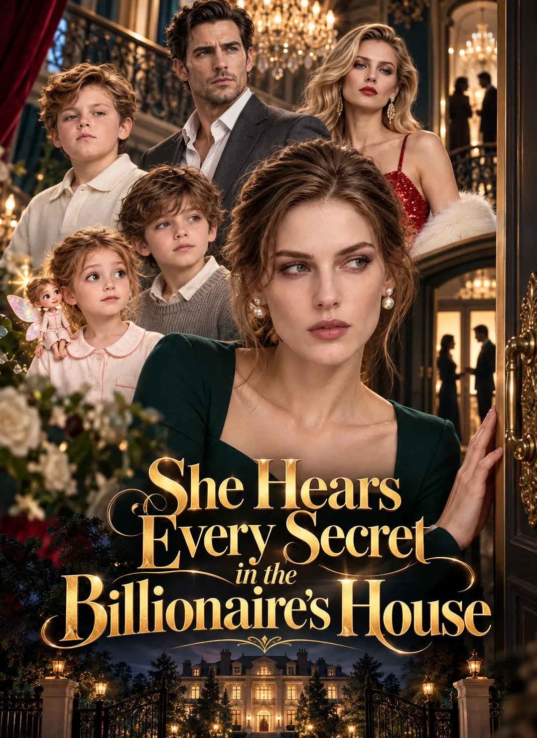 She Hears Every Secret in the Billionaire’s House short drama poster