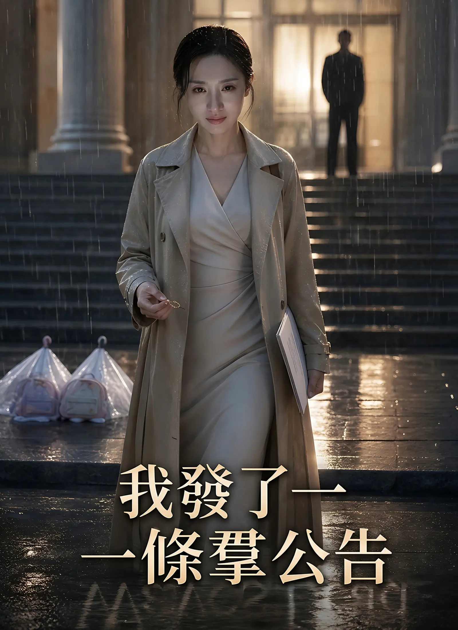 我發了一條羣公告 short drama poster