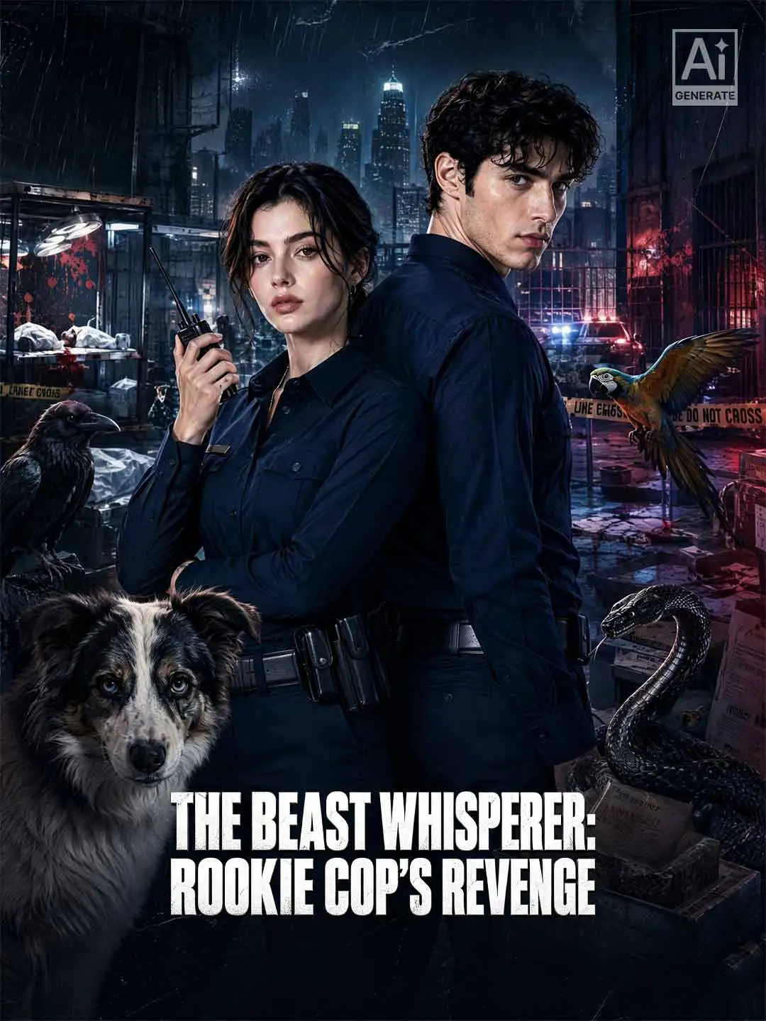 The Beast Whisperer: Rookie Cop's Revenge short drama poster