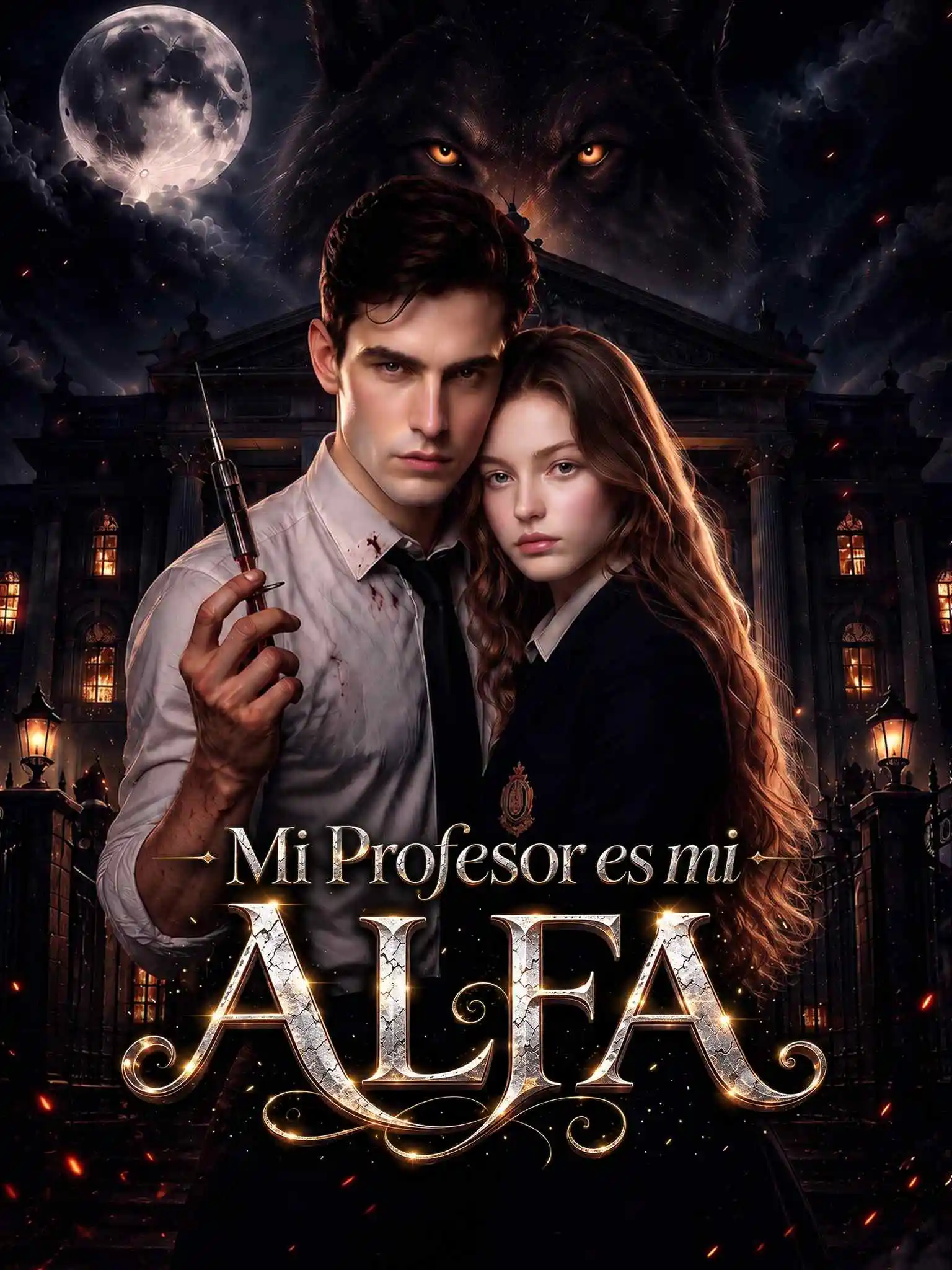 My Professor Is My Alpha（外部版权）AI西配 short drama poster