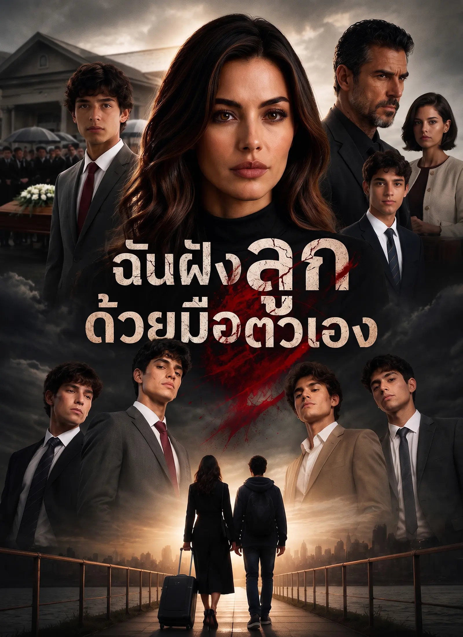ฉันฝังลูกด้วยมือตัวเอง short drama poster