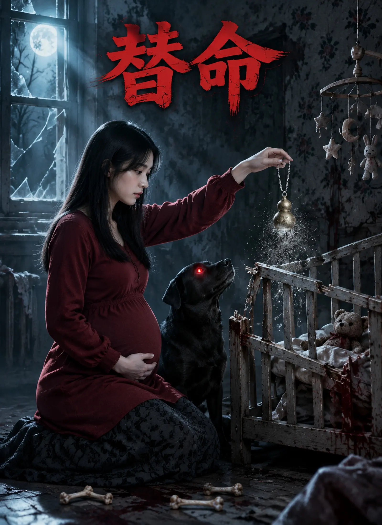 替命 short drama poster