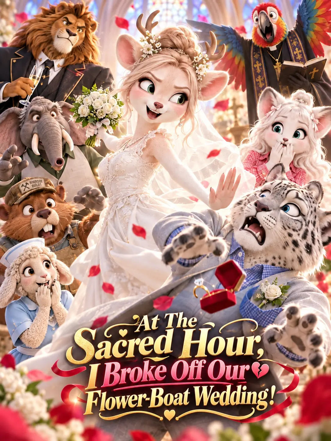 At The Sacred Hour, I Broke Off Our Flower‑Boat Wedding！ short drama poster