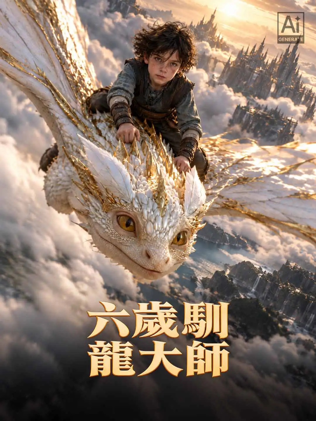 六歲馴龍大師 short drama poster