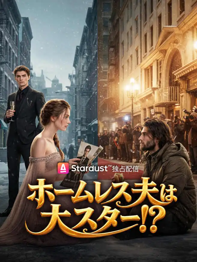 ホームレス夫は大スター！？ short drama poster