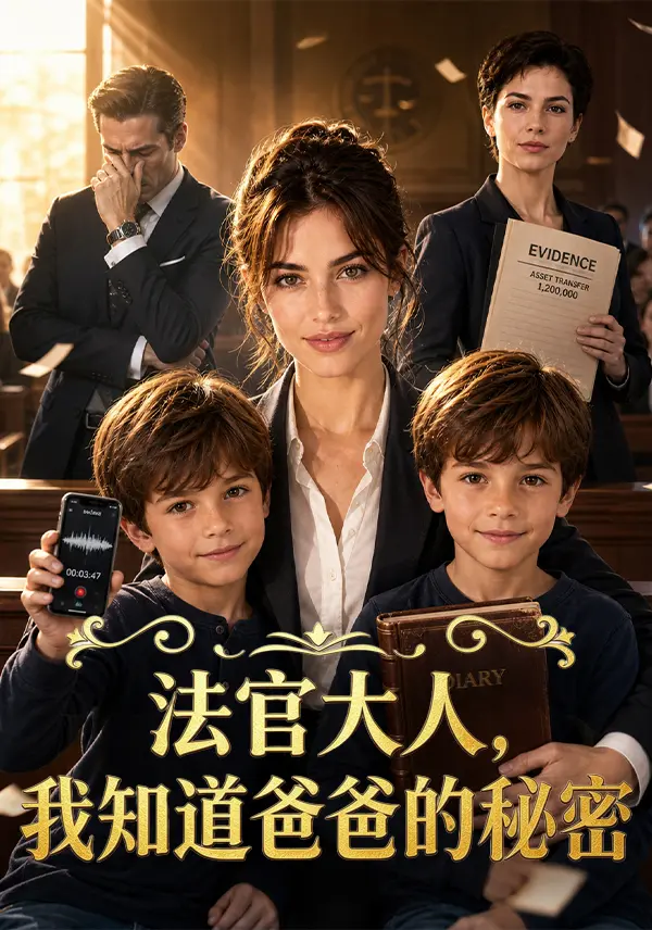 法官大人，我知道爸爸的秘密 short drama poster