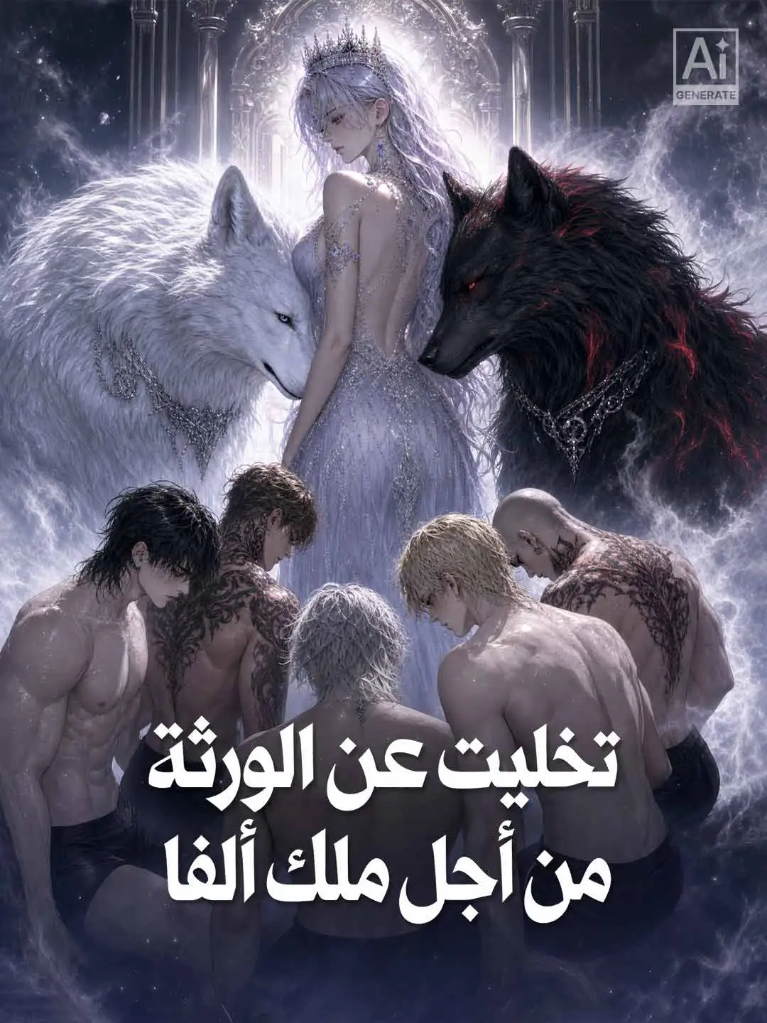 تخليت عن الورثة من أجل ملك ألفا short drama poster