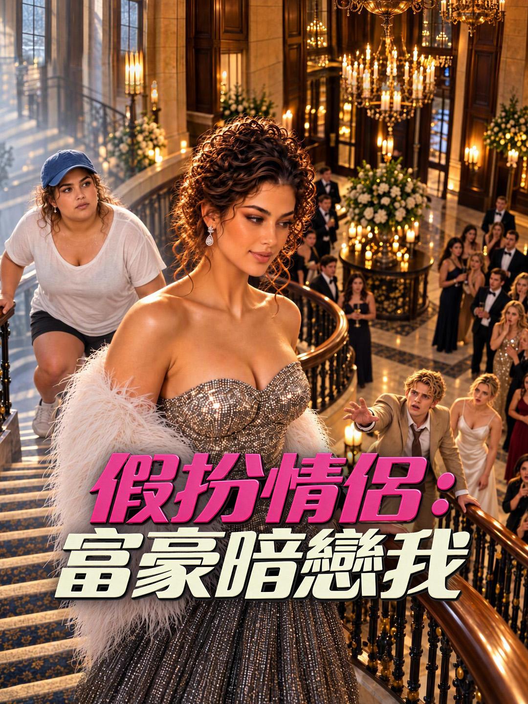 假扮情侶：富豪暗戀我 short drama poster