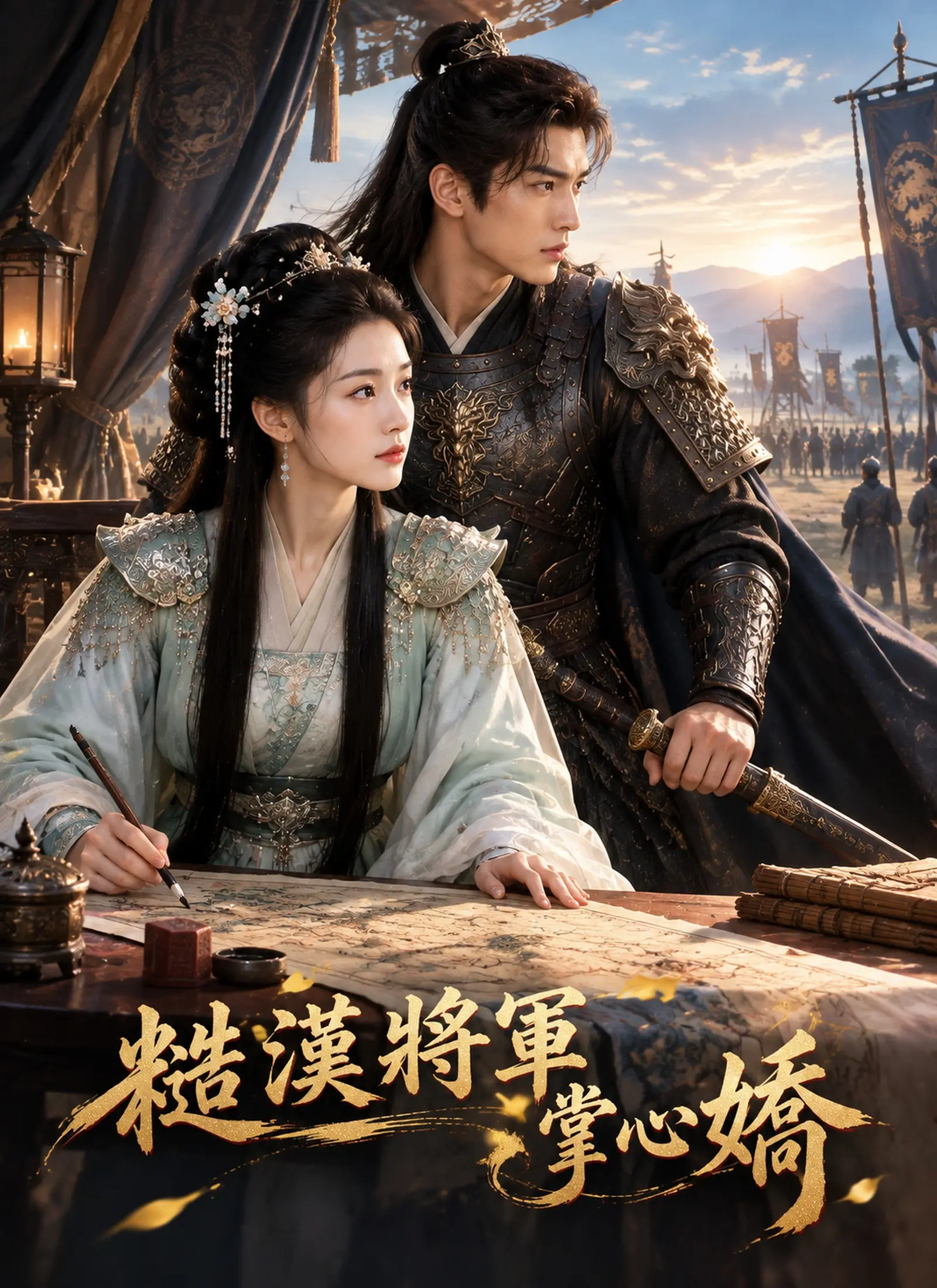 糙漢將軍掌心嬌 short drama poster