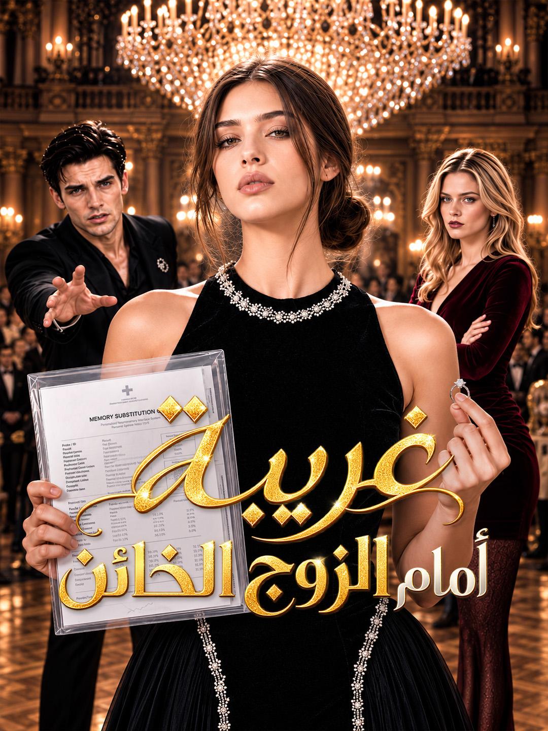 غريبة أمام الزوج الخائن short drama poster