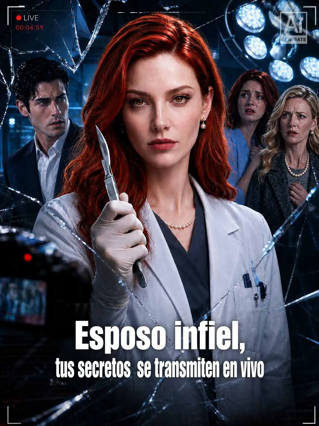 Esposo infiel, tus secretos se transmiten en vivo short drama poster