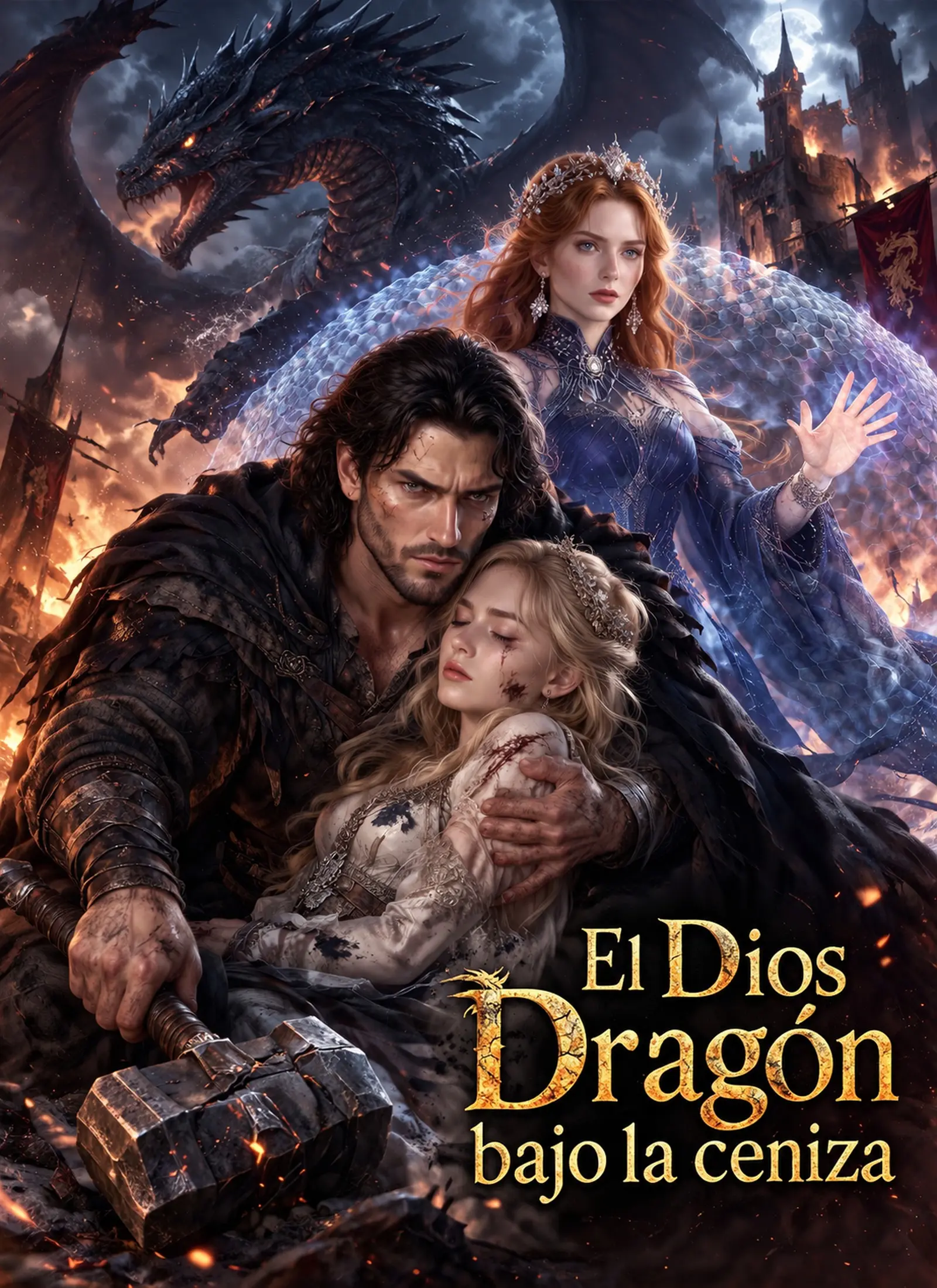 El Dios Dragón bajo la ceniza short drama poster