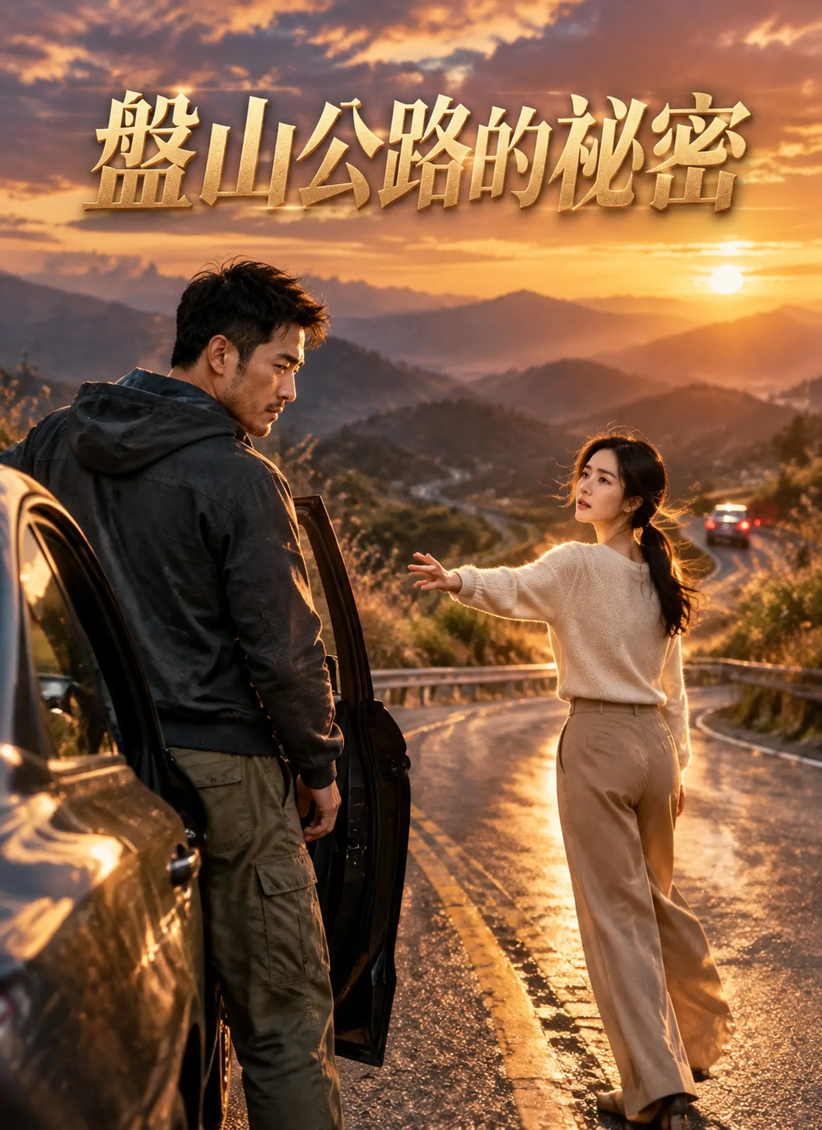 盤山公路的祕密 short drama poster