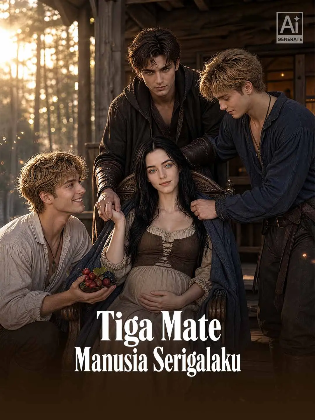 Tiga Mate Manusia Serigalaku short drama poster