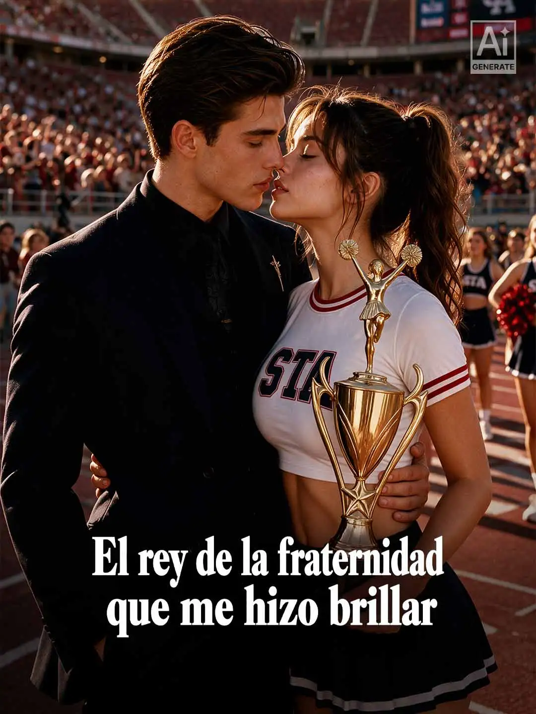 El rey de la fraternidad que me hizo brillar short drama poster