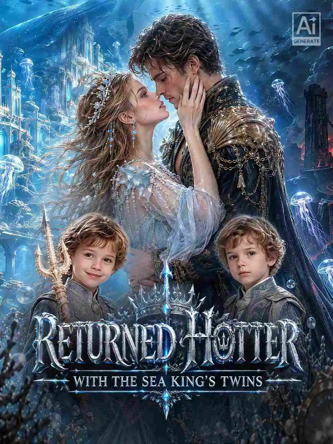 Returned Hotter With the Sea King's Twins short drama poster