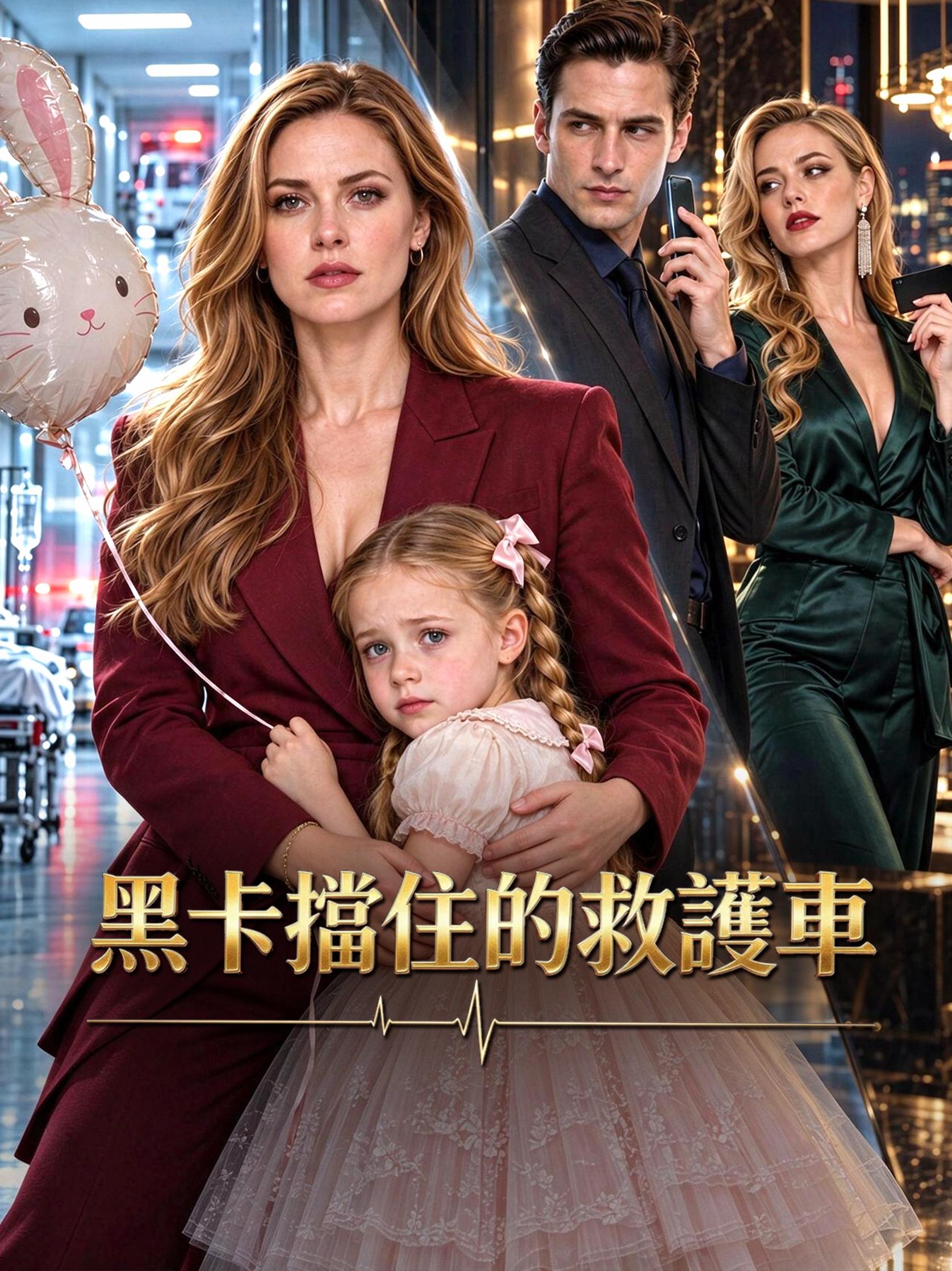 黑卡擋住的救護車 short drama poster