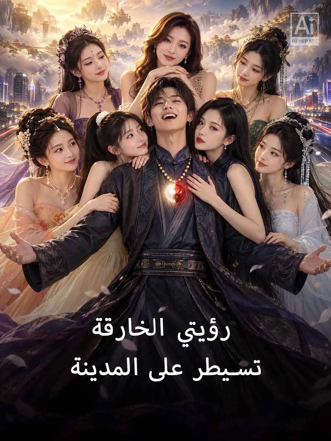 رؤيتي الخارقة تسيطر على المدينة short drama poster