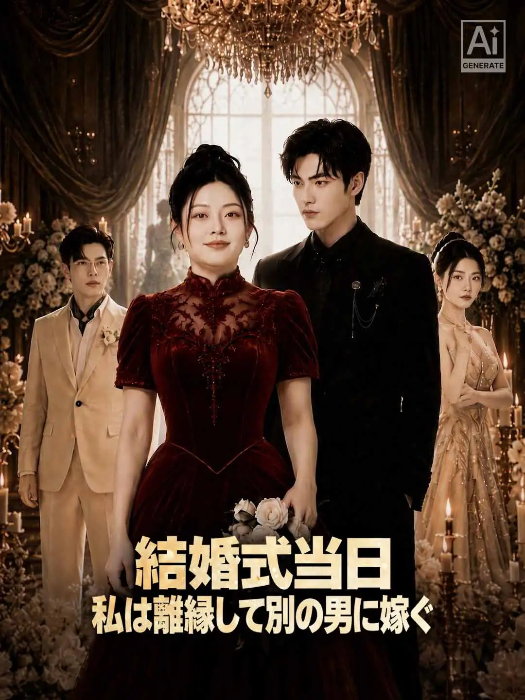 結婚式当日 私は離縁して別の男に嫁ぐ short drama poster