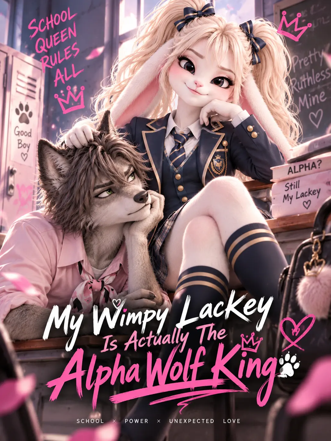 My Wimpy Lackey Is Actually The Alpha Wolf King short drama poster