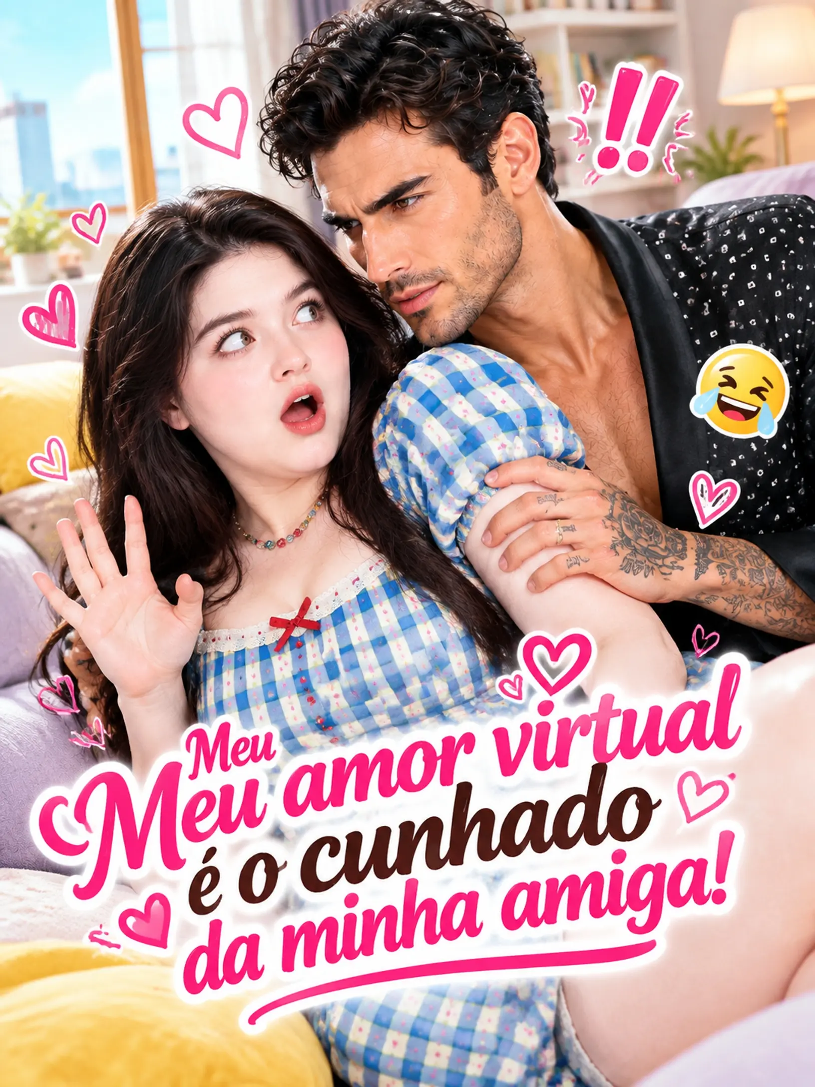 Meu amor virtual é o cunhado da minha amiga short drama poster