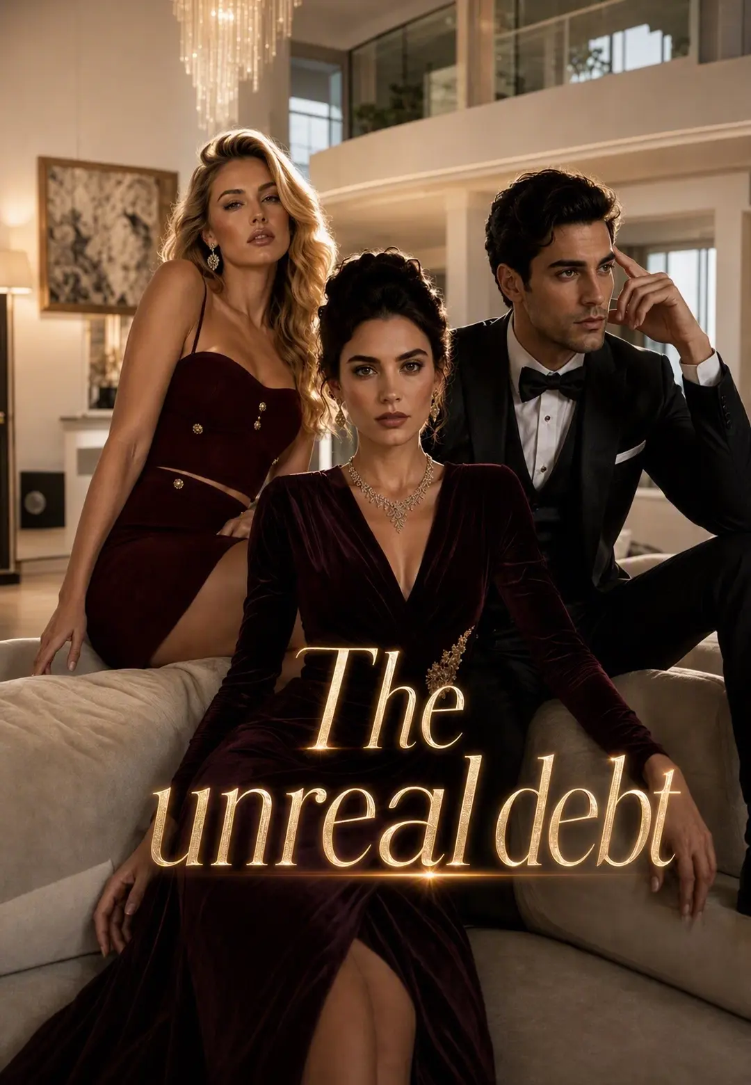 The unreal debt short drama poster