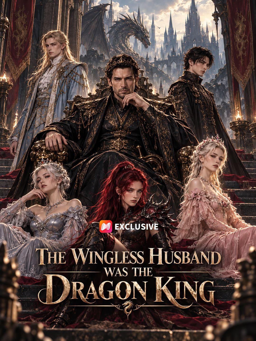 The Wingless Husband Was the Dragon King short drama poster