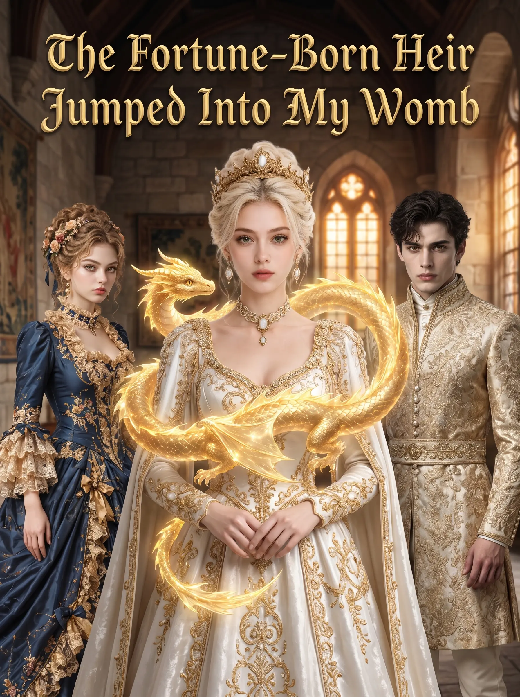 The Fortune‑Born Heir Jumped Into My Womb short drama poster