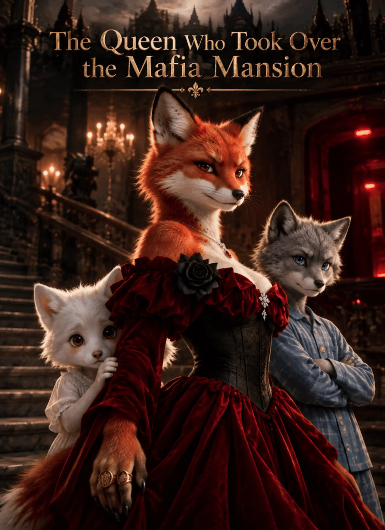 The Queen Who Took Over the Mafia Mansion short drama poster