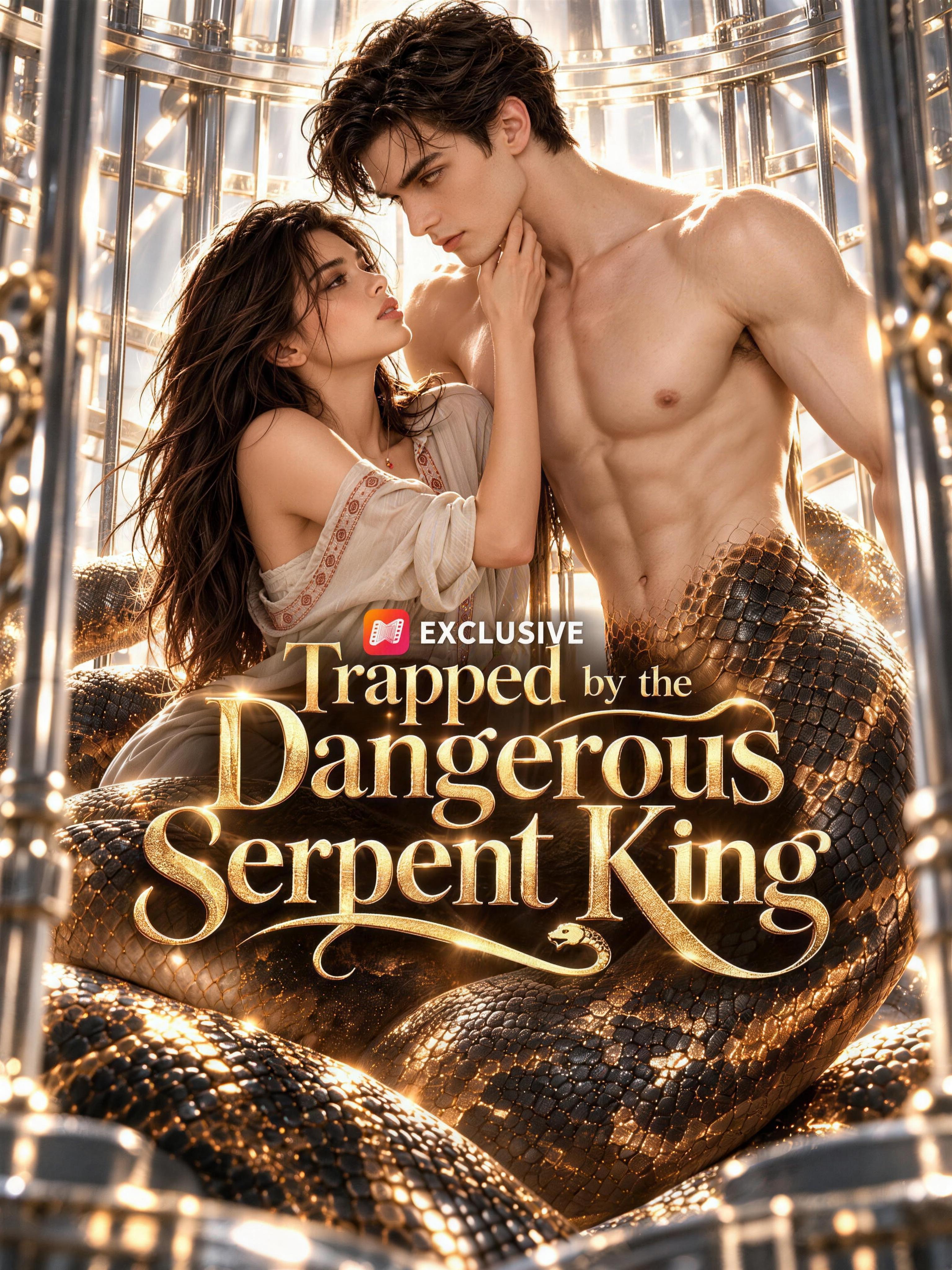 Trapped by the Dangerous Serpent King short drama poster