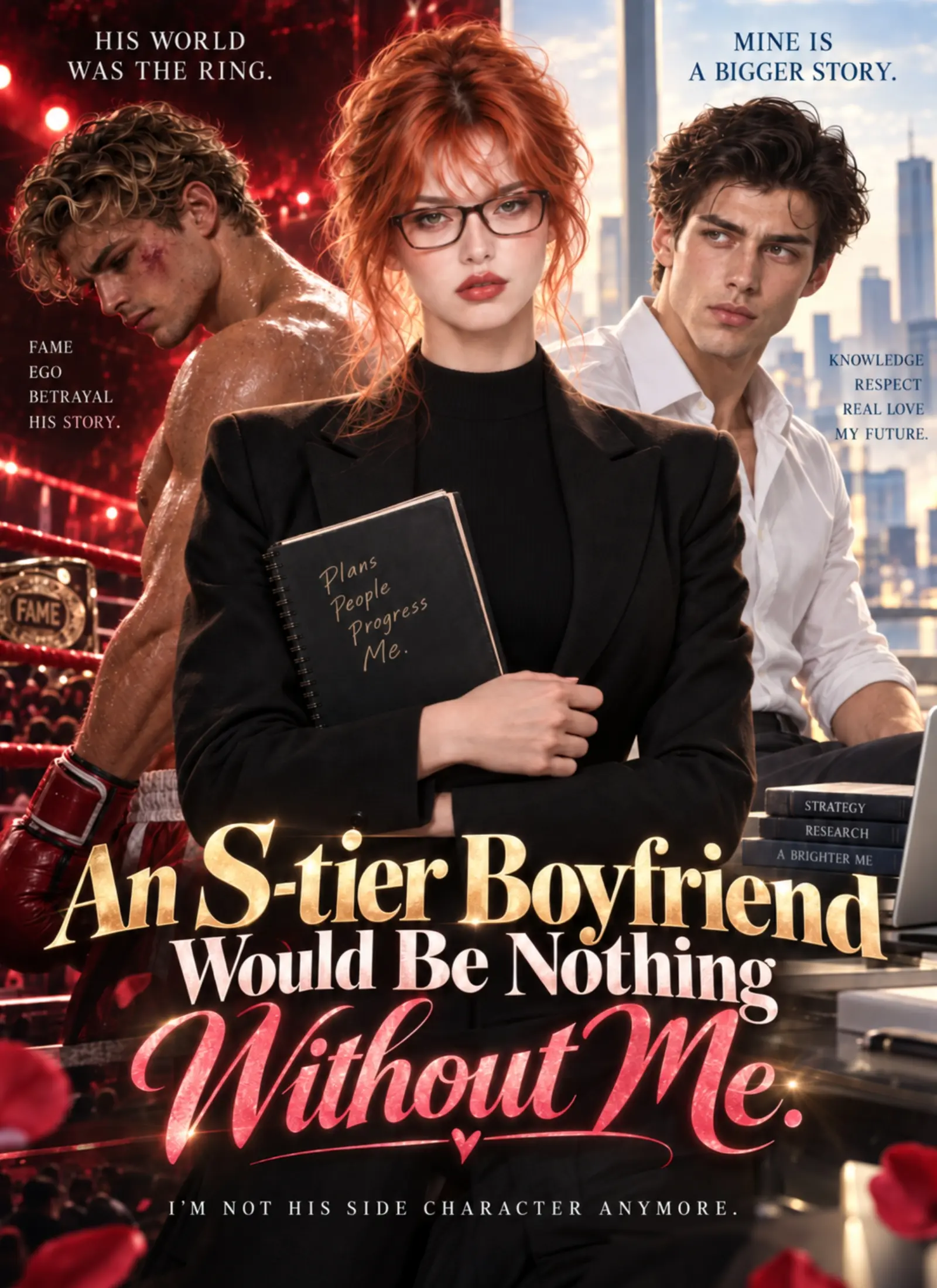 An S-tier boyfriend would be nothing without me short drama poster