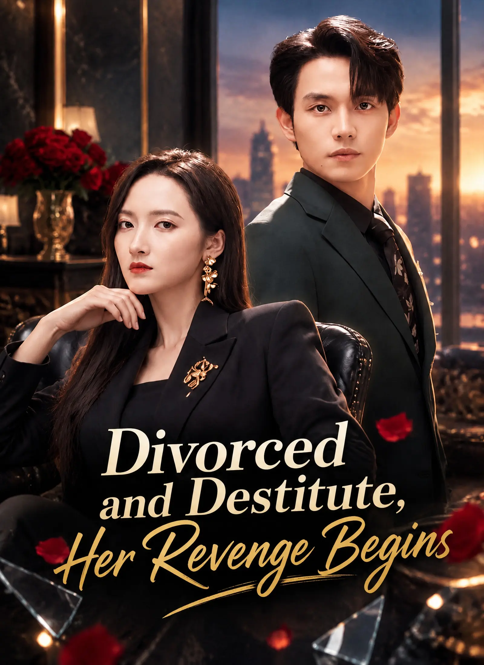 [Dubbed]Divorced and Destitute, Her Revenge Begins short drama poster