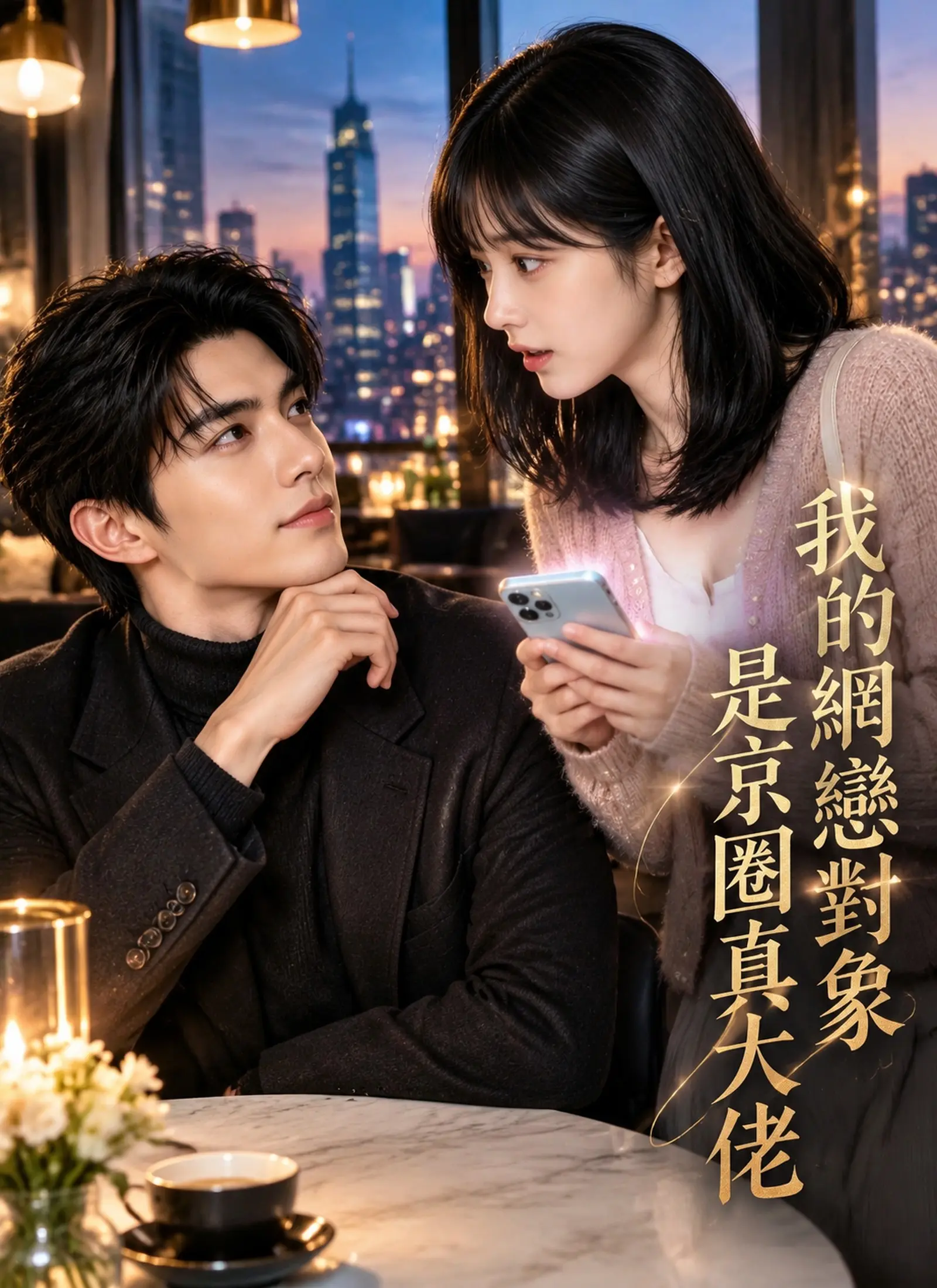 我的網戀對象是京圈真大佬 short drama poster