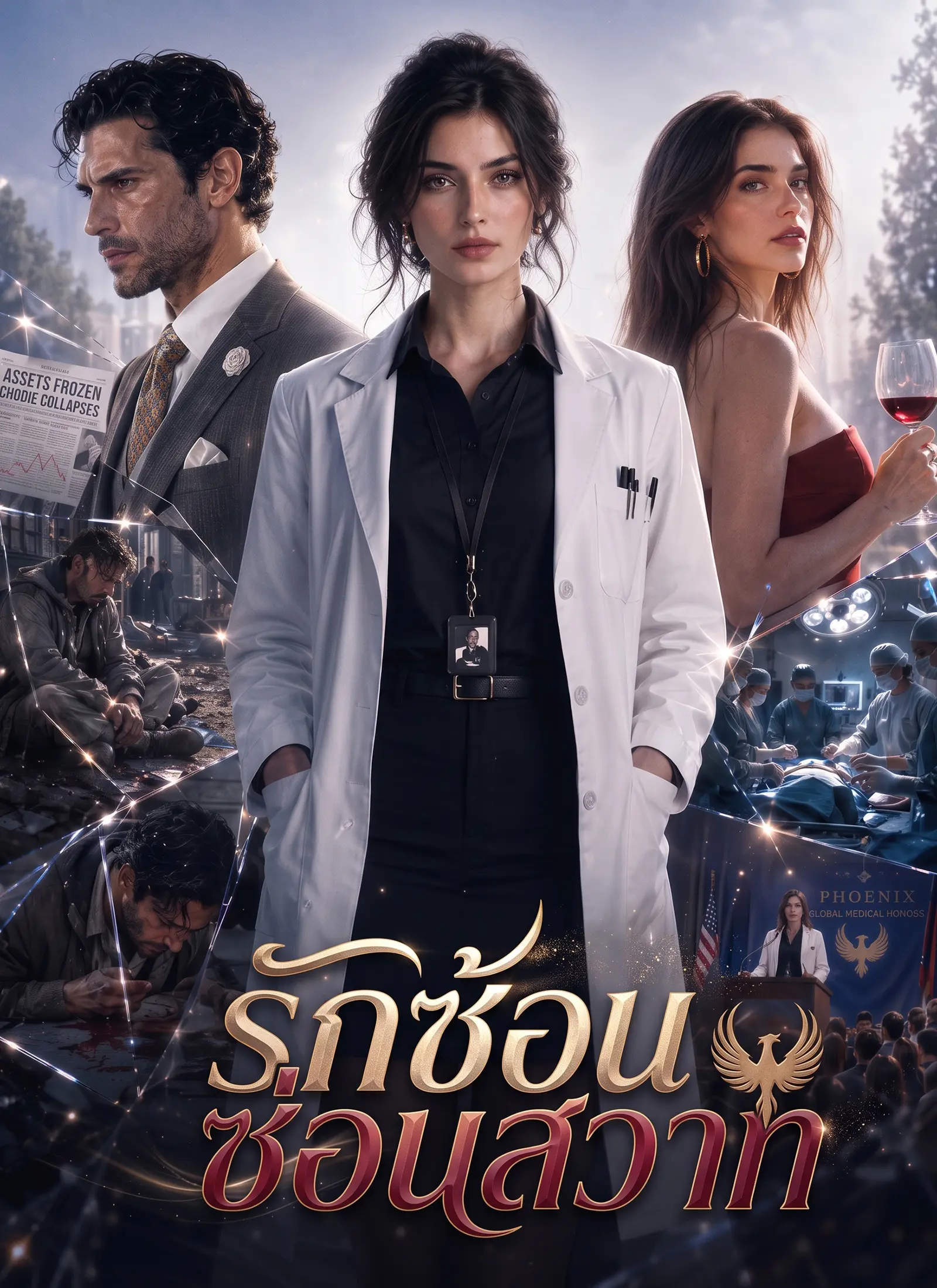 รักซ้อนซ่อนสวาท short drama poster