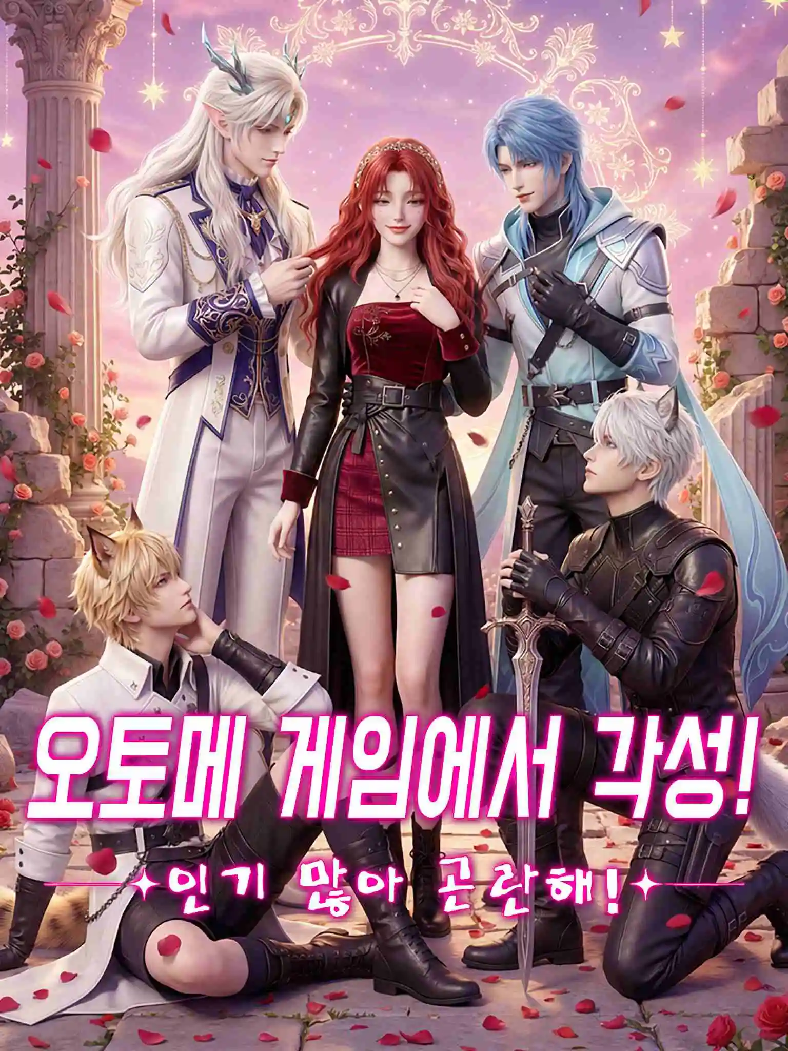 AI韩配乙游系统觉醒，我在星际撩疯了 short drama poster